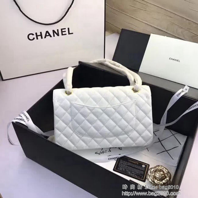 香奈兒CHANEL 升級版A1112全新經典小羊皮金銀鏈條單肩斜挎包 DSC1738
